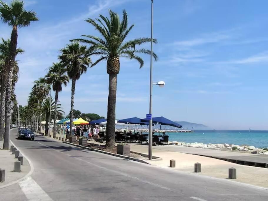 Blue Summer Vibes Apartment For 4P, Ac, Balcony, Parking, Beach At 50M, Spa Access -4 ラシオタ エクステリア 写真