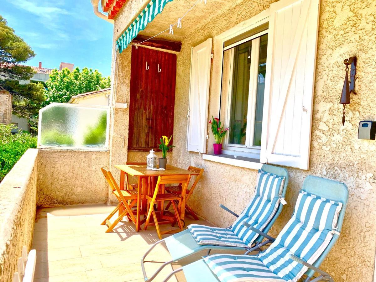 Blue Summer Vibes Apartment For 4P, Ac, Balcony, Parking, Beach At 50M, Spa Access -4 ラシオタ エクステリア 写真